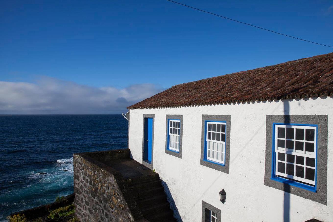 Casa Azul Guest House Lajes do Pico Exterior foto